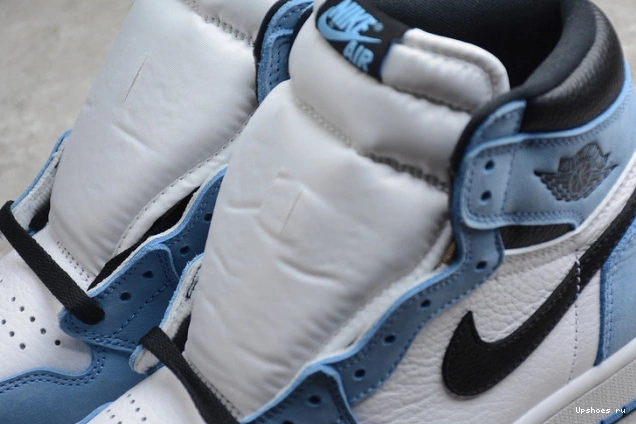 Retro White Blue Jordan High University Black AIR 555088-134 1 0206